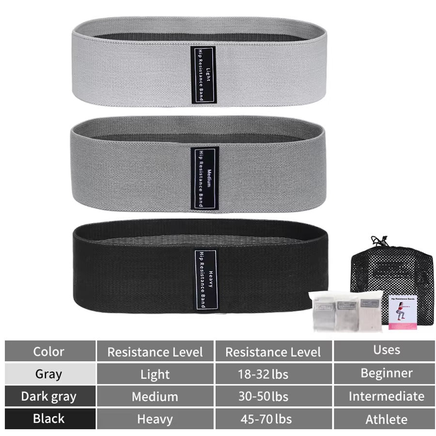 POLISSO™ Essencé Resistance Bands (Set of 3)