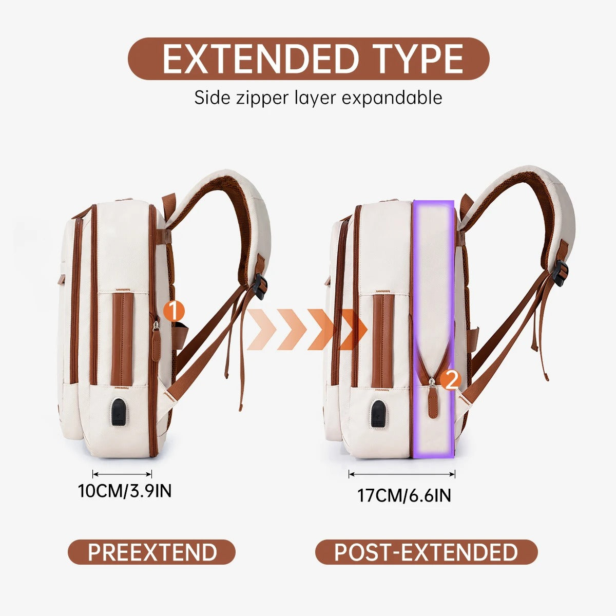 POLISSO™ Bellé Laptop Backpack