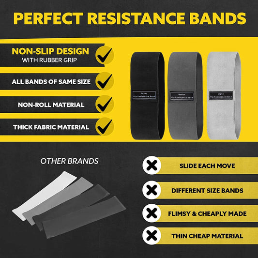 POLISSO™ Essencé Resistance Bands (Set of 3)